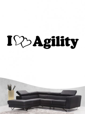 Agility 2 - Wandtattoo