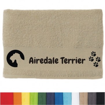 DOG  - Handtuch "Airedale Terrier"