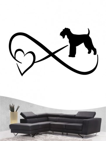 Airedale Terrier 40 - Wandtattoo