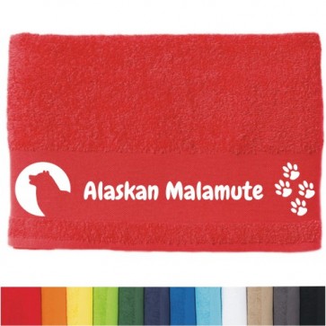 DOG  - Handtuch "Alaskan Malamute"