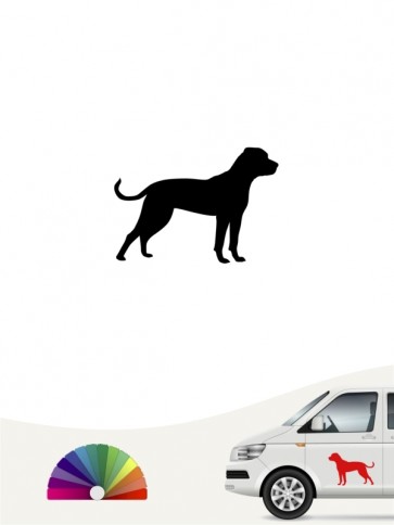 Hunde-Autoaufkleber American Bulldog 1 Mini von Anfalas.de