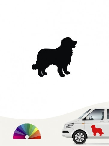 Hunde-Autoaufkleber Berner Sennenhund 1a Mini von Anfalas.de
