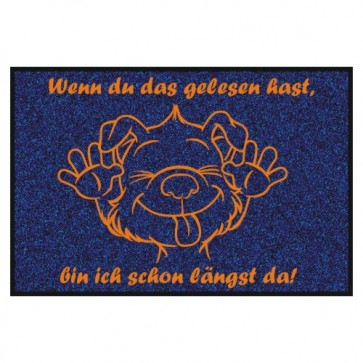 Fußmatte Hundemotiv lustig Anfalas.de