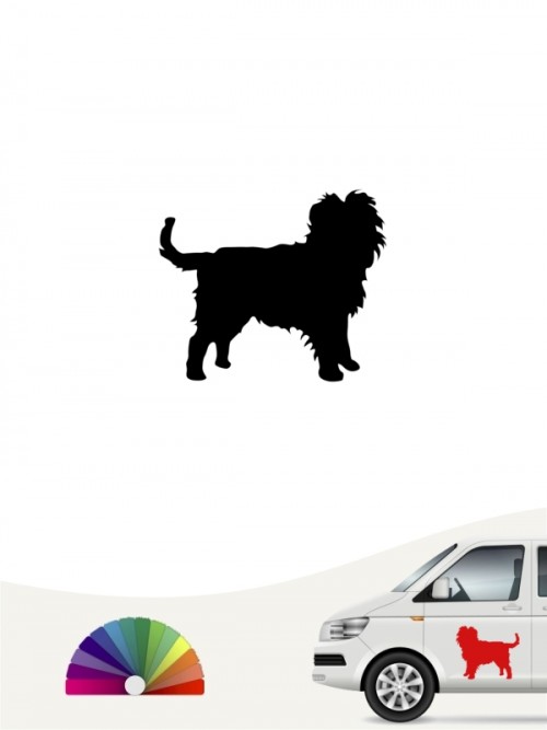 Hunde-Autoaufkleber Affenpinscher 1 Mini von Anfalas.de