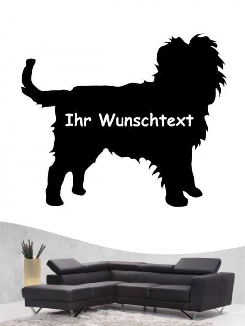 Hunde-Wandtattoo Affenpinscher 3 von Anfalas.de