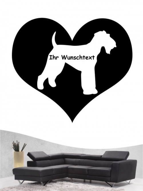 Airedale Terrier 4 - Wandtattoo