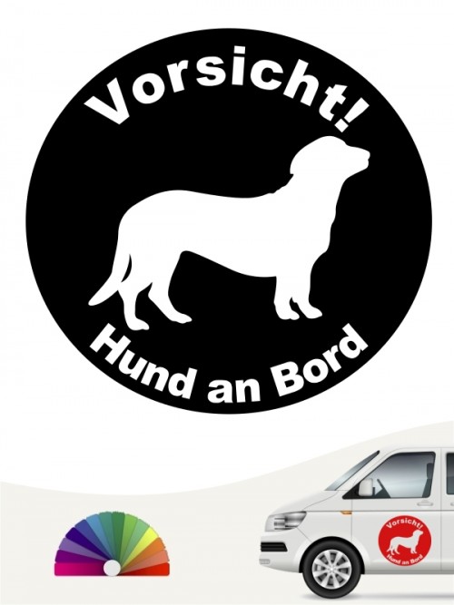 Alpenländische Dachsbracke Hund an Bord Aufkleber anfalas.de