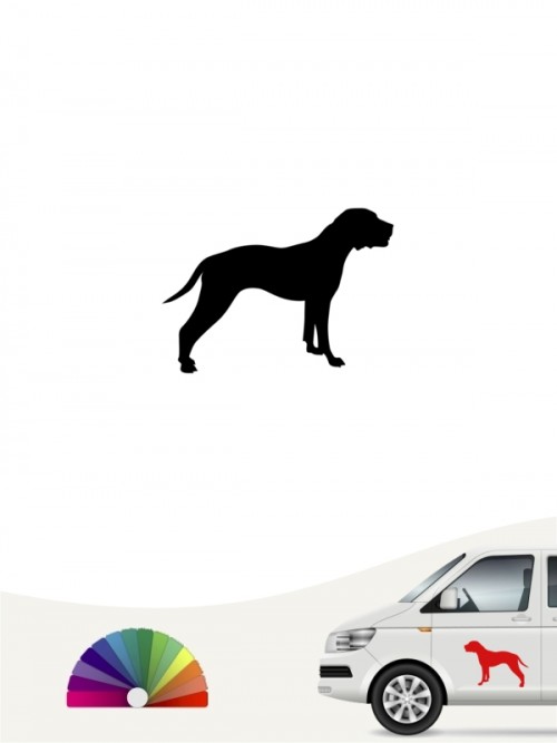 Hunde-Autoaufkleber American Pitbull 1 Mini von Anfalas.de