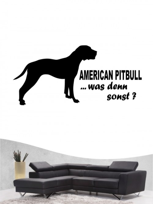 American Pitbull 7 - Wandtattoo