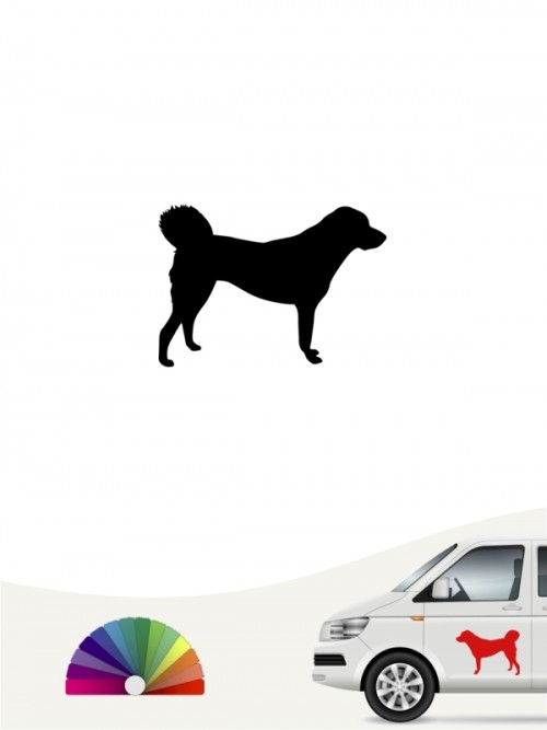 Hunde-Autoaufkleber Anatolischer Hirtenhund 1 Mini von Anfalas.de