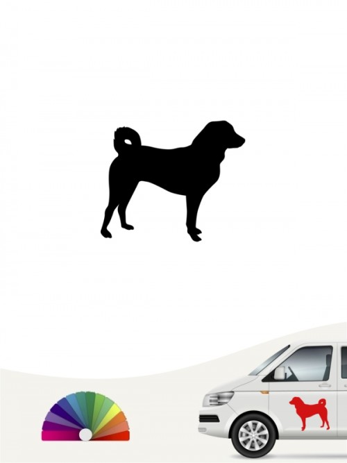 Hunde-Autoaufkleber Appenzeller Sennenhund 1 Mini von Anfalas.de