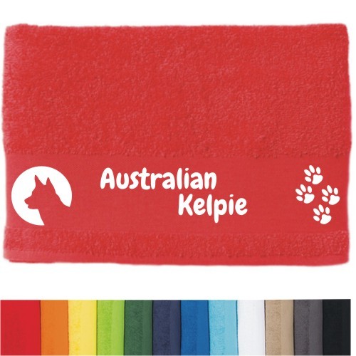 DOG - Handtuch "Australian Kelpie" von anfalas.de