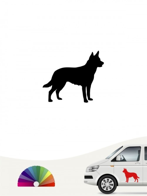 Hunde-Autoaufkleber Australian Kelpie 1 Mini von Anfalas.de