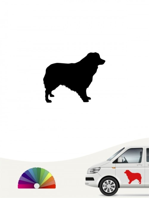 Hunde-Autoaufkleber Australian Shepherd 1 Mini von Anfalas.de