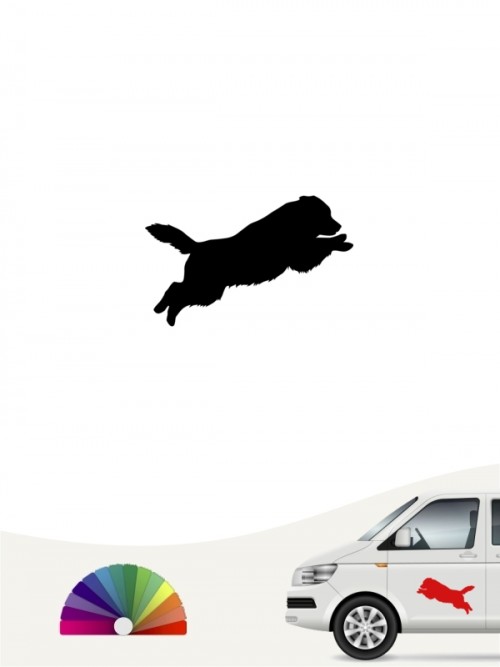 Hunde-Autoaufkleber Australian Shepherd 1a Mini von Anfalas.de