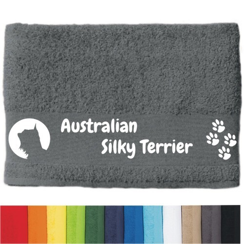DOG - Handtuch "Australian Silky Terrier" von anfalas.de
