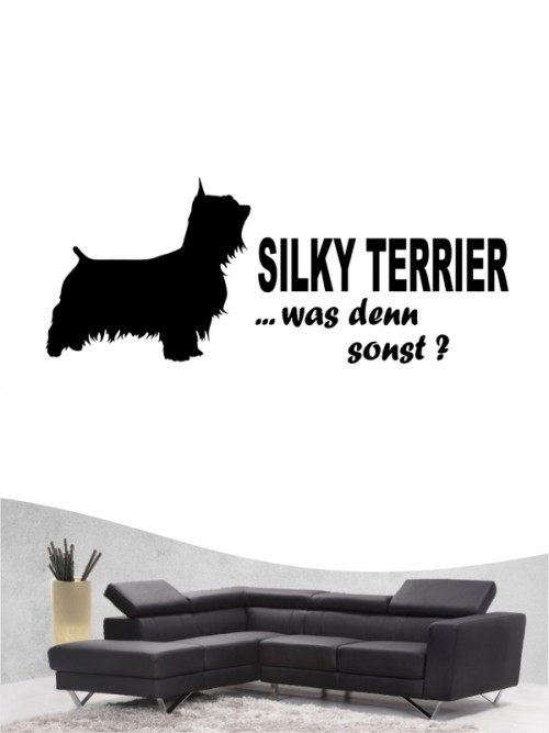 Australian Silky Terrier 7 - Wandtattoo