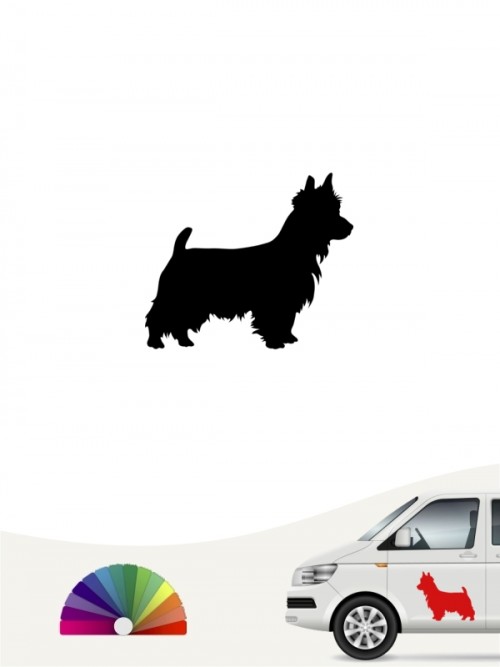 Hunde-Autoaufkleber Australian Terrier 1 Mini von Anfalas.de