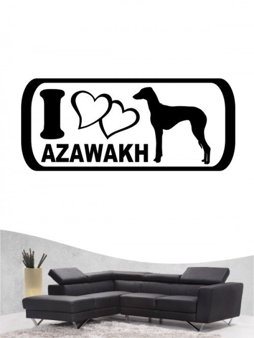 Azawakh 6 - Wandtattoo