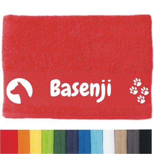 DOG - Handtuch "Basenji" von anfalas.de