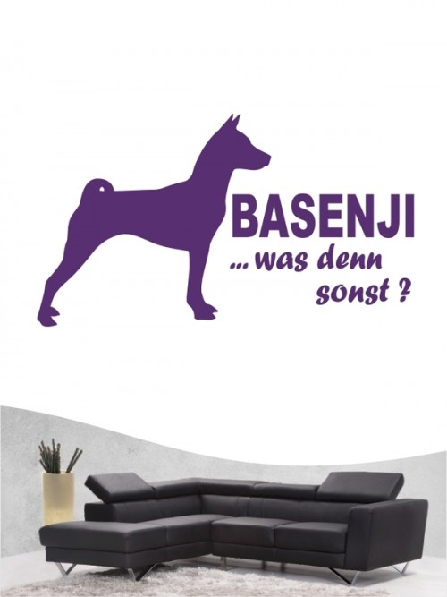 Basenji 7 - Wandtattoo