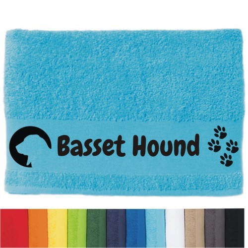 DOG - Handtuch "Basset Hound" von anfalas.de