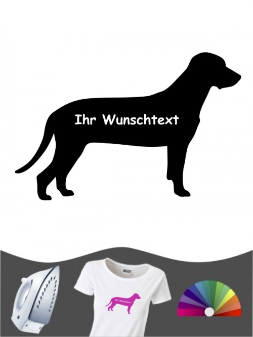 Bayerischer Gebirgsschweißhund 3 - Bügelbild