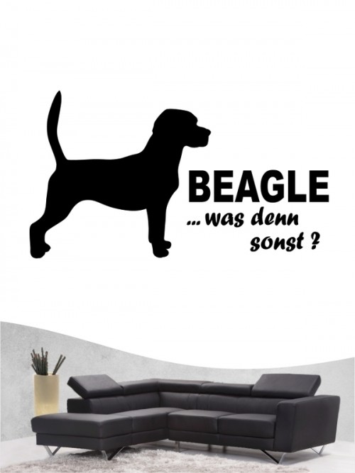 Beagle 7 - Wandtattoo