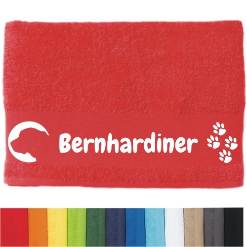 DOG - Handtuch "Bernhardiner" von anfalas.de