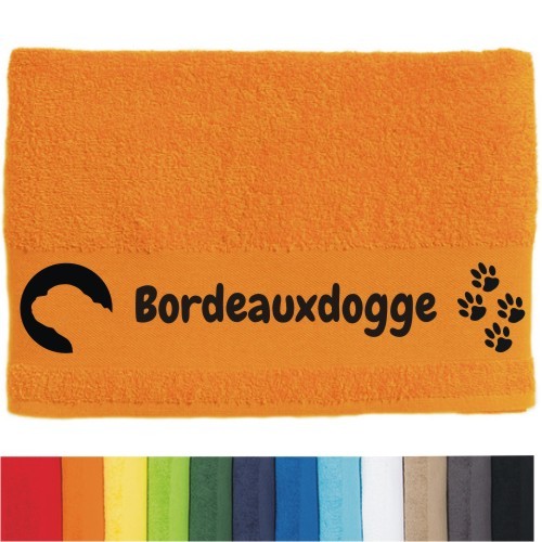DOG - Handtuch "Bordeauxdogge" von anfalas.de