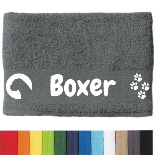DOG - Handtuch "Boxer" von anfalas.de