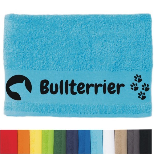 DOG - Handtuch "Bullterrier" von anfalas.de
