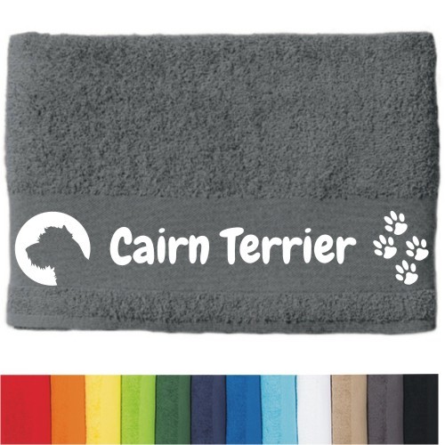DOG - Handtuch "Cairn Terrier" von anfalas.de