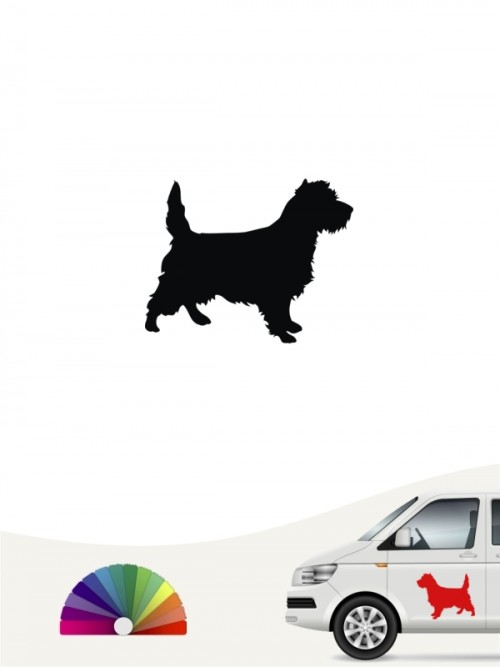 Hunde-Autoaufkleber Cairn Terrier 1 Mini von Anfalas.de
