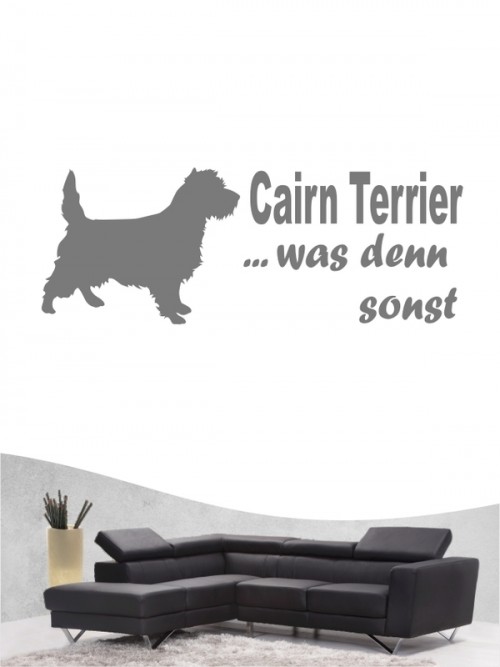 Cairn Terrier 7 - Wandtattoo