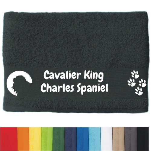 DOG - Handtuch "Cavalier King Charles Spaniel" von anfalas.de