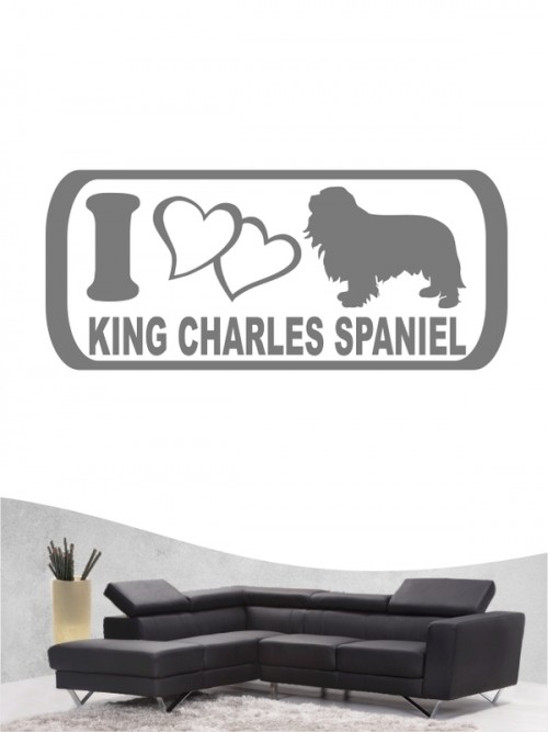 Cavalier King Charles Spaniel 6 - Wandtattoo