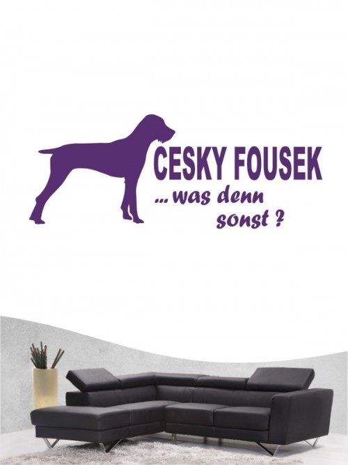 Cesky Fousek 7 - Wandtattoo