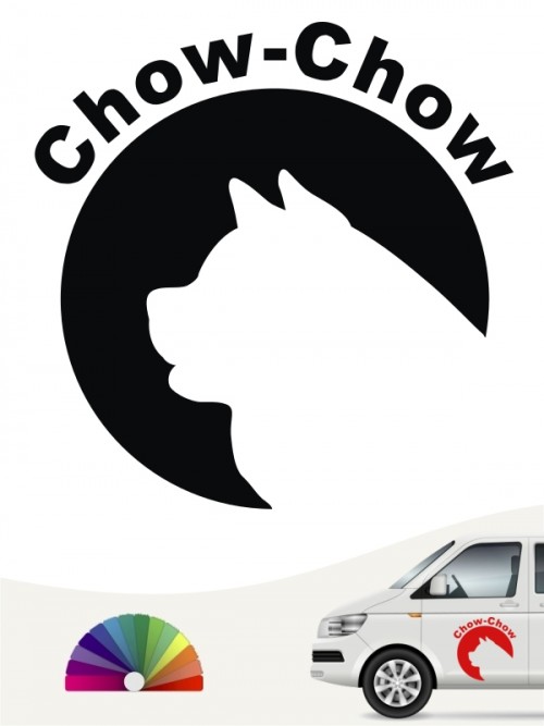 Chow-Chow Aufkleber von anfalas.de