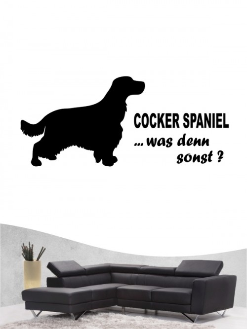 Cocker Spaniel 7 - Wandtattoo