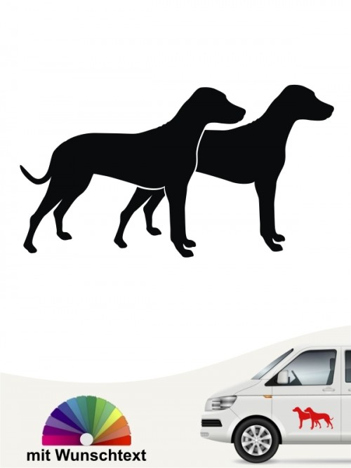 Hunde-Autoaufkleber Dalmatiner 2 von Anfalas.de