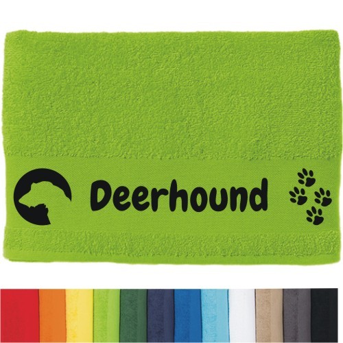 DOG - Handtuch "Deerhound" selbst gestalten | ANFALAS
