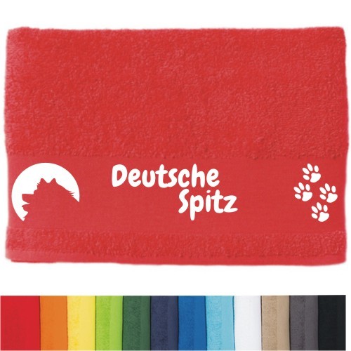 DOG - Handtuch "Deutsche Spitz" selbst gestalten | ANFALAS