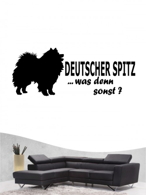 Deutsche Spitz 7 - Wandtattoo