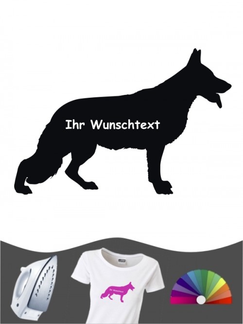 Deutscher Schäferhund 3 - Bügelbild