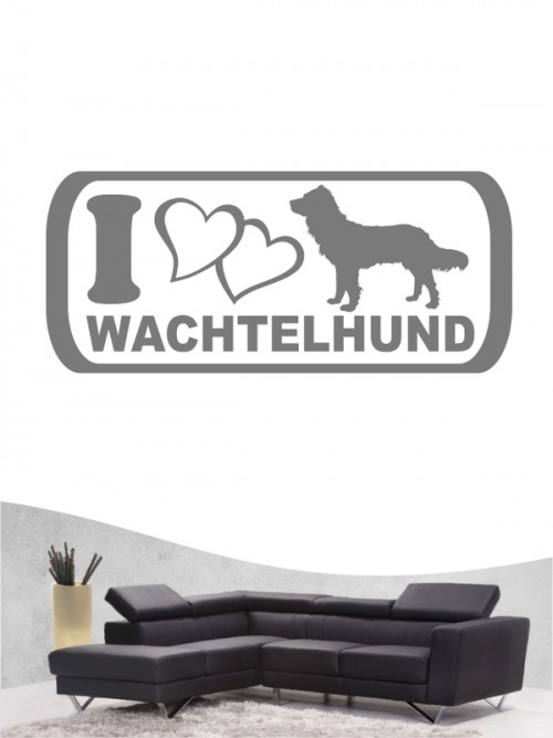 Deutscher Wachtelhund 6 - Wandtattoo