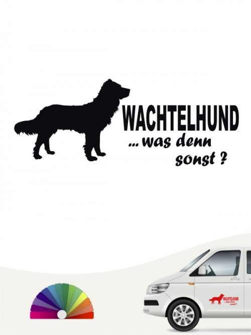 Was denn sonst Aufkleber Deutscher Wachtelhund anfalas.de