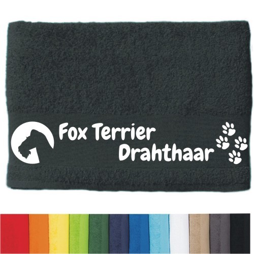 DOG - Handtuch "Fox Terrier" selbst gestalten | ANFALAS