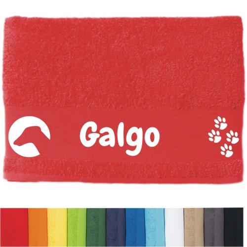 DOG - Handtuch "Galgo" selbst gestalten | ANFALAS