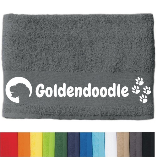 DOG - Handtuch "Goldendoodle" selbst gestalten | ANFALAS